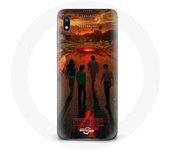 Coque pour Samsung Galaxy A10 Stranger Things Saison 4 Affiche Art Equipages de la Nouvelle Théorie