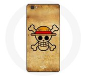 Coque pour Huawei P8 Lite Manga One Piece Tete de Mort