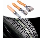 Kit de Reparación de neumáticos de coche, rodillo de parche automático, herramienta de reparación de neumáticos de reparación de ruedas de motocicleta 3mm