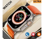 El más nuevo reloj inteligente Amoled Ultra 9 Gen 2 para hombres y mujeres 49mm 2,2 pulgadas pantalla HD GPS NFC reloj inteligente resistente al agua deportes Fitness BT reloj 49mm negro