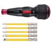 Buque (Buque) Destornillador eléctrico bo-rugurippu con 5 puntas de potencia dorabo-ru 220usb – 5