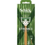 Maquinilla de afeitar de repuesto Extreme 3 Bamboo Blade 2 (con + cuchillas) beige