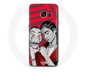 Coque pour Samsung Galaxy S6 Edge La casa de papel Nairobi Fan art