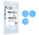 apgo 4x Protector de lente de cámara Vidrio protector híbrido para Realme 8i, Protección de cámara, Protector de lente de cámara 9H