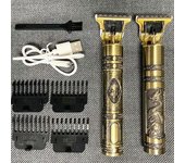 Recortadora de acero inoxidable/abs para hombres, cortadora de pelo, Máquina para cortar cabello, recortadora profesional para cabeza calva, afeitadora eléctrica para barba, barbería USB