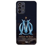 Coque maniacase pour Samsung Galaxy A53 4g OM logo bleu et dorée stade