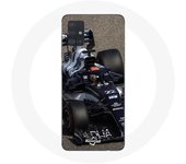 Coque pour Samsung Galaxy A71 Formule 1 Yuki Tsunoda pilote automobile de F1 Bleu