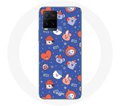 Coque pour Vivo Y21s 2021 / Y21 2021 BTS Bangtan Sonyeondan BT21 Noël 2023