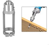 Adaptador de broca para taladro de agujero cuadrado, herramienta para trabajar la madera, mortaja resistente para taladro eléctrico manual