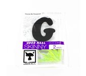 Jackall Señuelo Suave Good Meal Skinny 2 Pulgadas Goodmeal Hot Lime (8171)