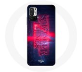 Coque pour Xiaomi Poco M3 Pro Stranger Things Logo Transparent Saison 4 Bande annonce 2022