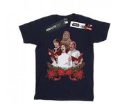 Star Wars Mens Christmas Carols T-Shirt L azul marino