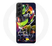 Coque pour Samsung Galaxy S21 FE Formule 1 Sergio Pérez Pilote automobile F1