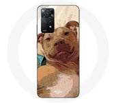 Coque Redmi Note 11 Pro 5G American Pit Bull Terrier Marron