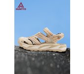 HUMTTO Sandalias de verano, zapatos de senderismo transpirables para hombres, sandalias de playa de agua al aire libre, zapatillas de deporte para hombre para acampar, pescar y escalar 39 negro