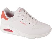 Skechers Uno - Pop Back, Zapatillas blancas mujer 36 blanco