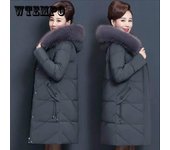 Chaqueta Acolchada De Algodón De Longitud Media Chaqueta Acolchada para Mujer Madre Chaqueta De Otoño E Invierno De Gran Tamaño para Madres De Mediana Edad Y Ancianos Suelta Y Gruesa XXXXXL
