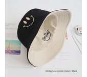 Sombrero de pescador de verano para mujer, estilo coreano y japonés, elegante sombrero de sol de doble cara. Medium (56-58cm)