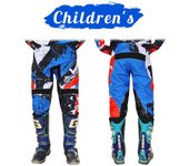 Pantalón de Motocross niño carreras Racer niño niña motocicleta todoterreno niño MX Enduro MOTO montaña niño cuesta abajo 20 22 24 26 28 24
