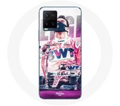 Coque maniacase pour Vivo Y21s 2021 / Y21 2021 Formule 1 Sergio Pérez Pilote automobile de F1