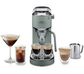 Expresso - Delonghi - Dedica Duo EC890.GR - Vert - 1,1 Litres - Système anti-calcaire