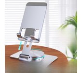 Soporte plegable giratorio de aleación de aluminio para teléfono y tableta para uso en escritorio Z54 Fixed Lifting Model