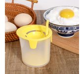 Batidor esponjoso batidor de huevos Manual rápido silencioso desmontable fácil de limpiar separación de claras batidor de huevos Manual