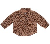 Chaqueta de Pana Acolchada con Estampado 429669 para Bebé Niña 12-18 MESES marrón
