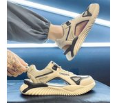 Sandalias deportivas para hombre, sandalias de malla transpirable de verano para hombre, sandalias de playa ligeras e informales para exteriores, zapatos de moda para hombre 2024 39 gris
