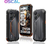 Smartphone robusto Blackview OSCAL MARINE 2 Unisoc Tiger T615 90 Hz 8 GB 256 GB 11000 mAh 8+256 Only cell phone naranja