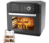 Reformado:  Freidora de aire Proscenic T31 de 1700 W, gran capacidad de 15 L, 12 preajustes, circulación de aire de 360 ​​grados, recordatorio de giro