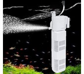 Plastic 3 in 1 Aquarium Filter Silent Aquarium Water Purifier Air Oxygen Aerator  for Fish Tank Style B