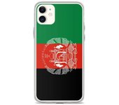 Coque iPhone - Afganistán - Drapeau - Souple - Multicolore - Compatible iPhone 11
