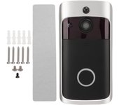 Timbre con videoportero inteligente WiFi 720P, cámara, intercomunicador visual remoto para el hogar