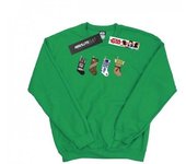Star Wars Mens Christmas Stockings Sweatshirt L blanco