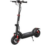 IScooter iX6-patinete eléctrico, neumáticos todoterreno de 11 pulgadas, Motor trasero de 1000W, velocidad máxima de 45 km/h, batería de 48V, 17,5 Ah, 40-45km iX6 negro