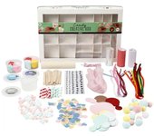 Kit Créatif pour activité manuelle - Bonbon - Blanc - Enfant - Mixte