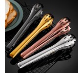 Clip de acero inoxidable 304 para hacer huevos, práctico Clip para alimentos de cocina, Clip para hornear pan, Clip para alimentos, Clip alargado para huevos, abrazadera para barbacoa 304-12inch