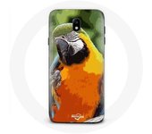 Coque pour Samsung Galaxy S5 Aras Perroquet Orange vert