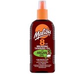 Malibu Aceite Bronceador con Aceite de Argán SPF8 200ml