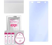 apgo Ultra-Clear 9H Hybrid protective glass compatible with Sony Xperia XZ2, flexible nano glass, great replacement for tempered glass, scratch-resist