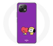 Coque pour Xiaomi Mi 11 Lite BTS Bangtan Sonyeondan BT21 Tata V Chimmy Jimin