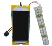 Pantalla de visualización de patinete eléctrico + controlador de placa base de 36V, reemplazo de monopatín