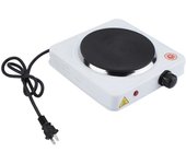 Estufa eléctrica segura de bajo consumo para preparar té, café y leche, 1000 W (, Blanco) blanco