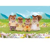 Famille écureuil roux - SYLVANIAN FAMILIES - Personnage miniature - Mixte - A partir de 3 ans