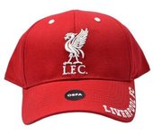 Liverpool FC Gorra Snapback Mass Frost unisex para adultos One Size negro/rojo