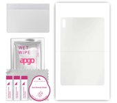 apgo MATTE Protective Skin Sticker for the back compatible with Lenovo Tab P12 PRO, Wrap Film, Hydrogel Film, Flexible, Soft TPU with positioning laye