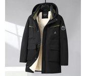 Parkas largas de talla grande 6XL-13XL para hombre, ropa de abrigo de invierno de gran tamaño, abrigo informal, holgado, grueso y cálido para hombre 6XL verde del ejército