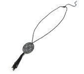 Les Trésors De Lily [N1521] - Collier Créateur 'Altai' noir negro