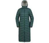 Chaqueta acolchada extra larga Florence para mujer/señora de Mountain Warehouse 6 UK negro